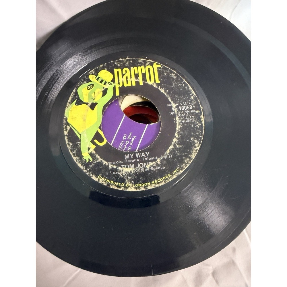 VTG Vinyl 45s Lot 1950s 1960s Random Artists And Genres Record Lot Of 45 - Picture 4 of 10